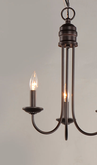 Maxim 10343 Logan 3-lt 16" Candle Chandelier