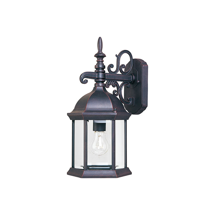 Maxim 1071 Builder Cast 1-lt 16" Tall Outdoor Wall Mount