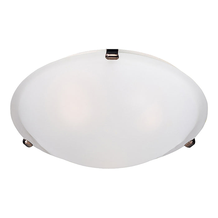 Maxim 11060 Malaga 4-lt 20" Flush Mount, Frosted Glass