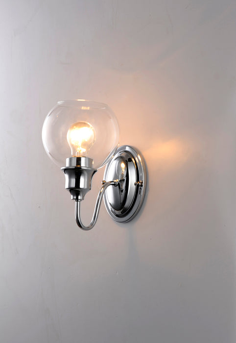 Maxim 1111PC Ballord 1-lt 9" Tall Wall Sconce