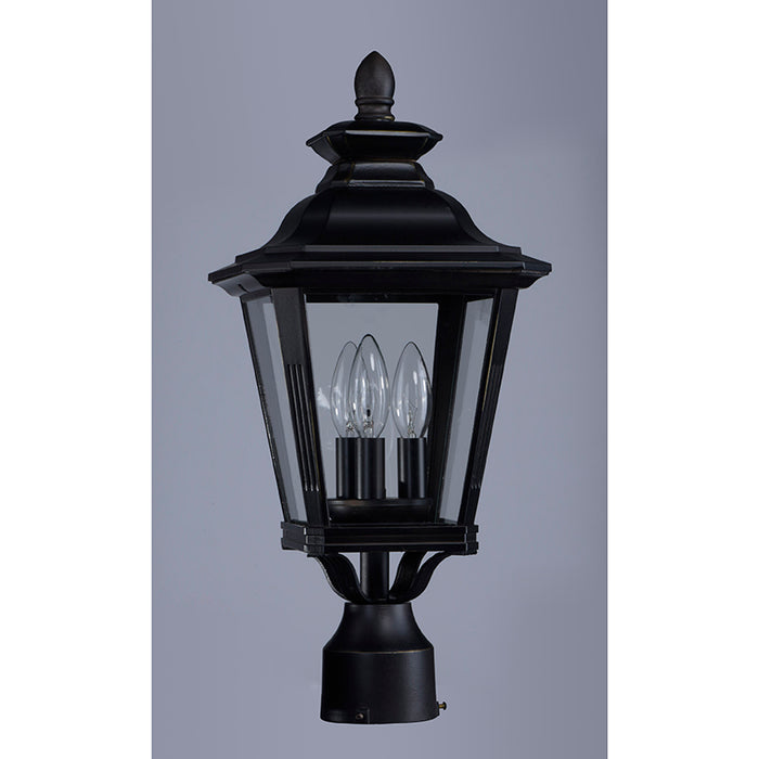Maxim 1130 Knoxville 3-lt 20" Tall Outdoor Post Mount