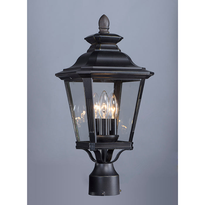 Maxim 1130 Knoxville 3-lt 20" Tall Outdoor Post Mount