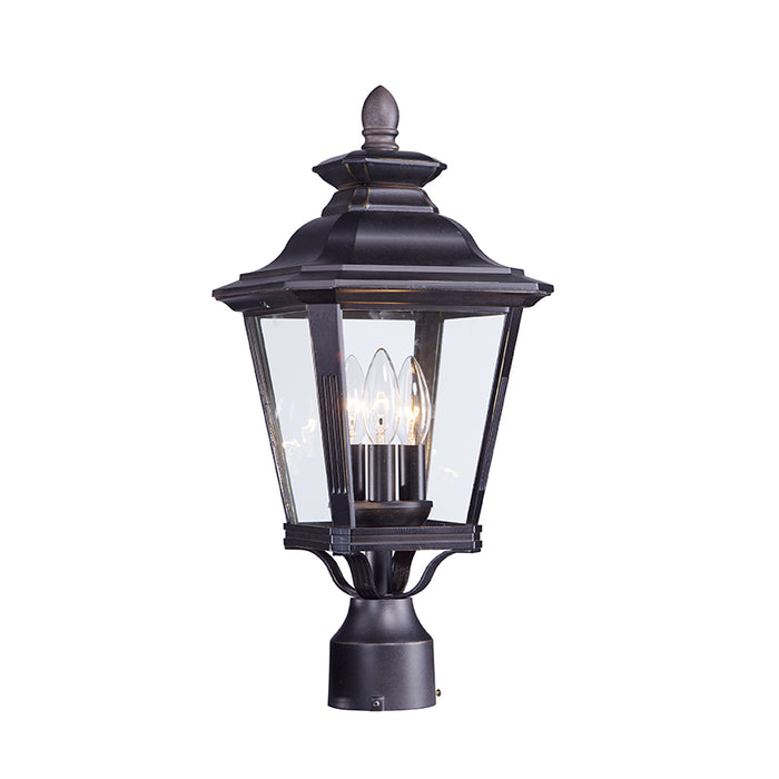 Maxim 1130 Knoxville 3-lt 20" Tall Outdoor Post Mount