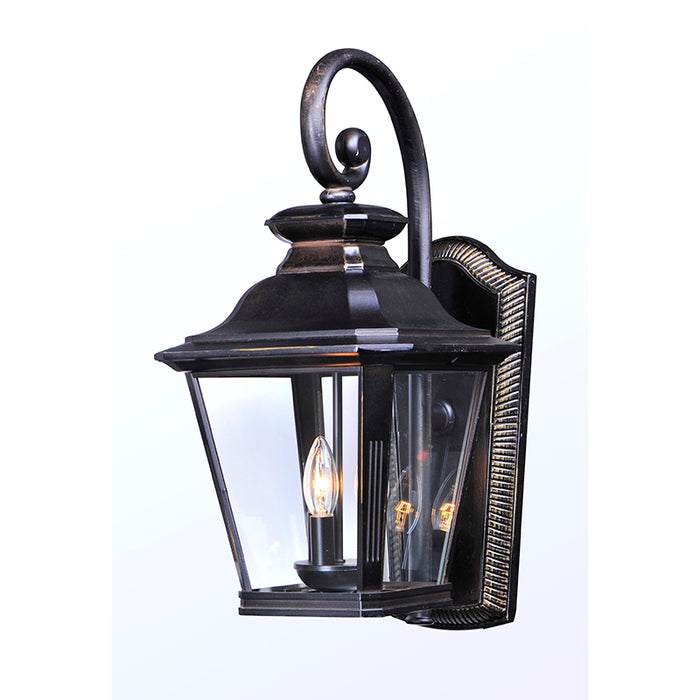 Maxim 1135 Knoxville 3-lt 19" Tall Outdoor Wall Mount