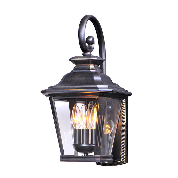 Maxim 1135 Knoxville 3-lt 19" Tall Outdoor Wall Mount