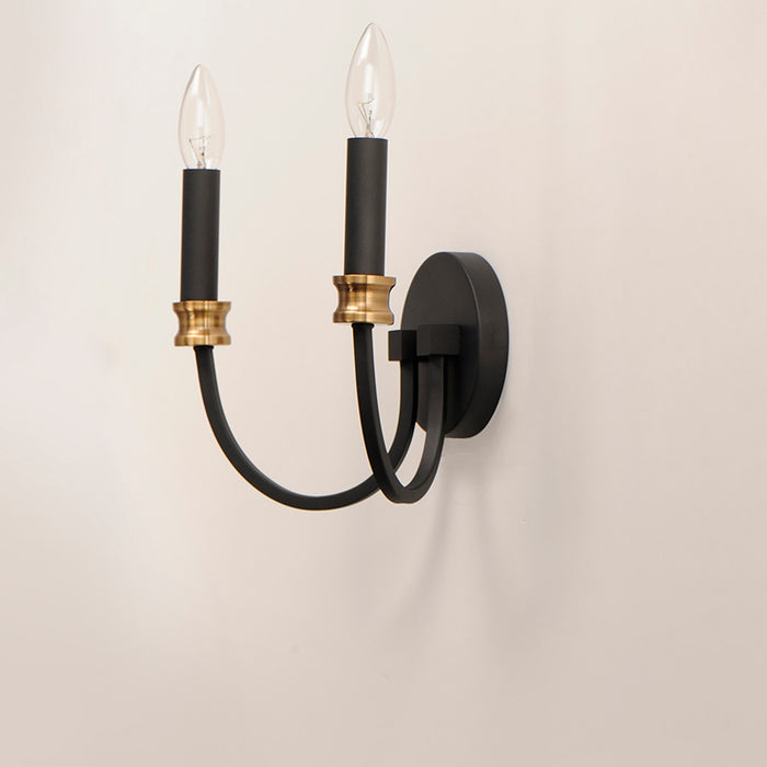 Maxim 11372 Charlton 2-lt 12" Wall Sconce
