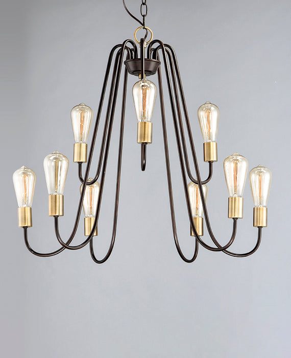 Maxim 11737 Haven 9-lt 27" Chandelier