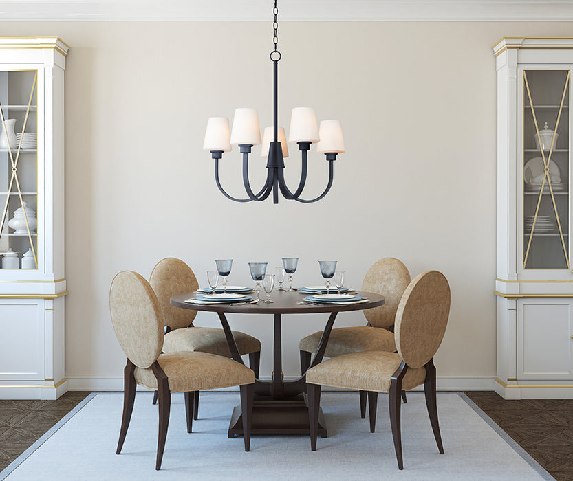 Maxim 11825 Shelter 5-lt 27" Chandelier
