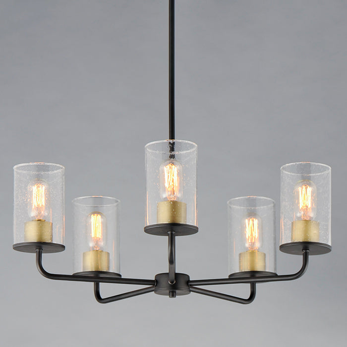Maxim 11846CD Sleek 5-lt 25" Chandelier