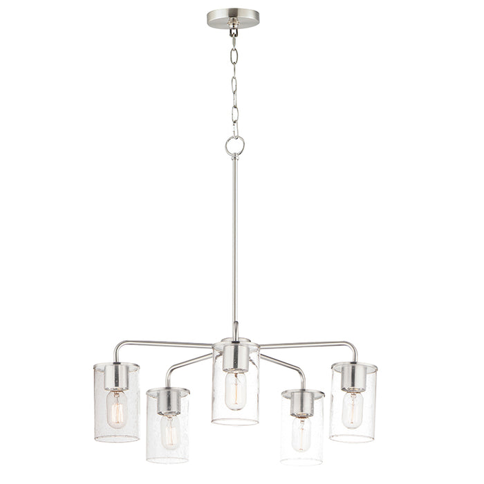 Maxim 11846CD Sleek 5-lt 25" Chandelier