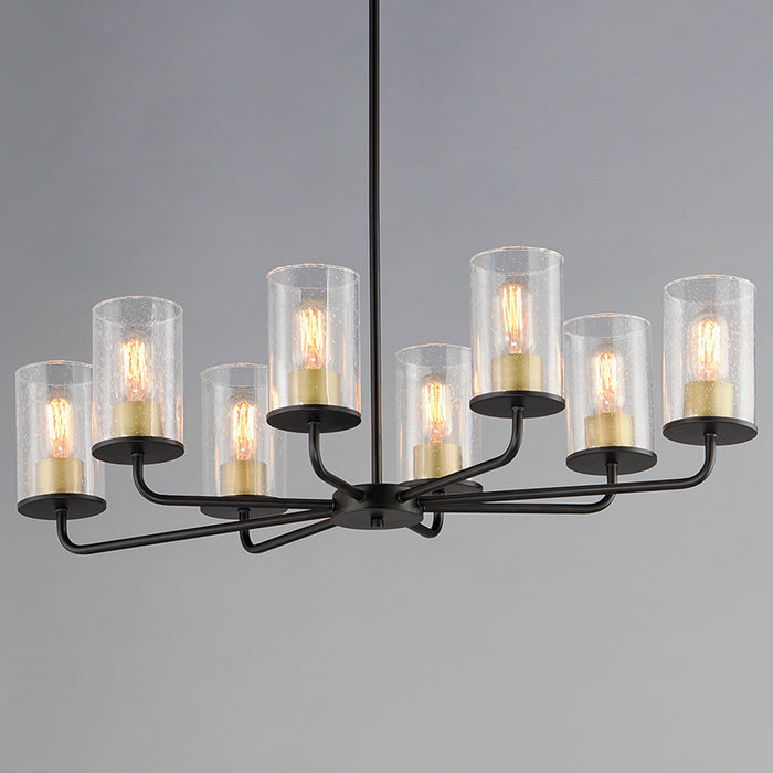 Maxim 11848CD Sleek 8-lt 34" Chandelier