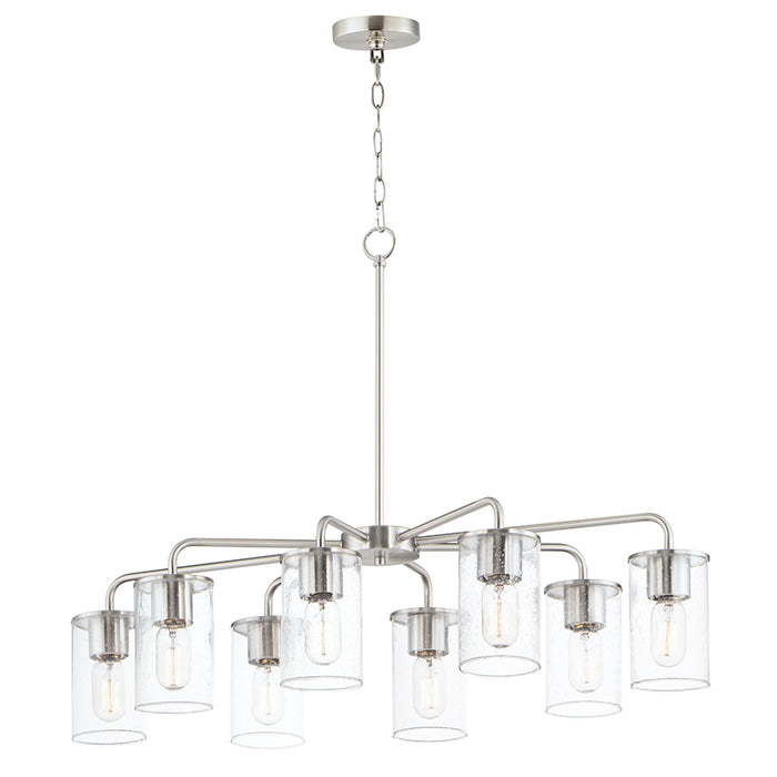 Maxim 11848CD Sleek 8-lt 34" Chandelier