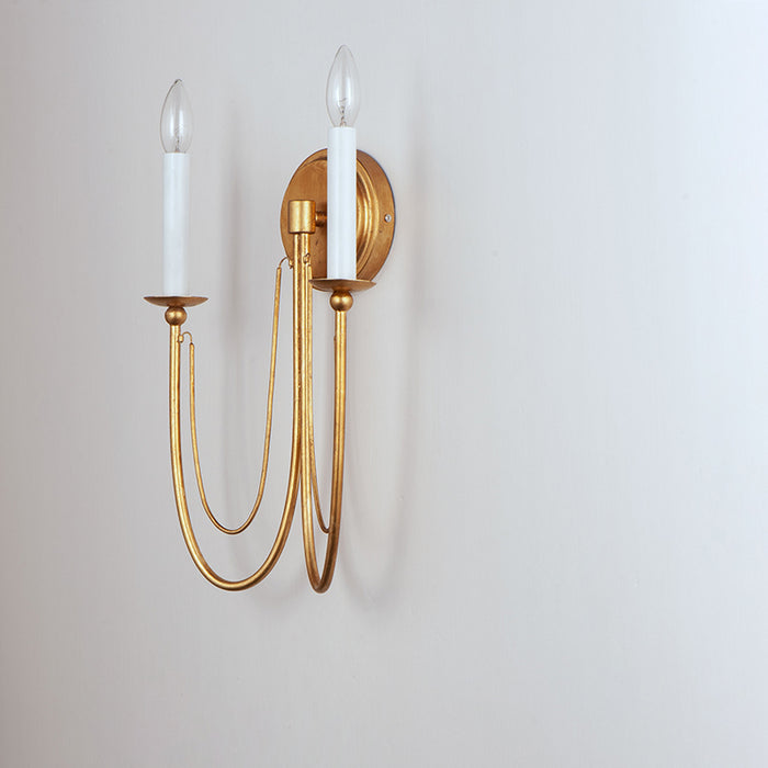 Maxim 12161 Plumette 2-lt 16" Tall Wall Sconce