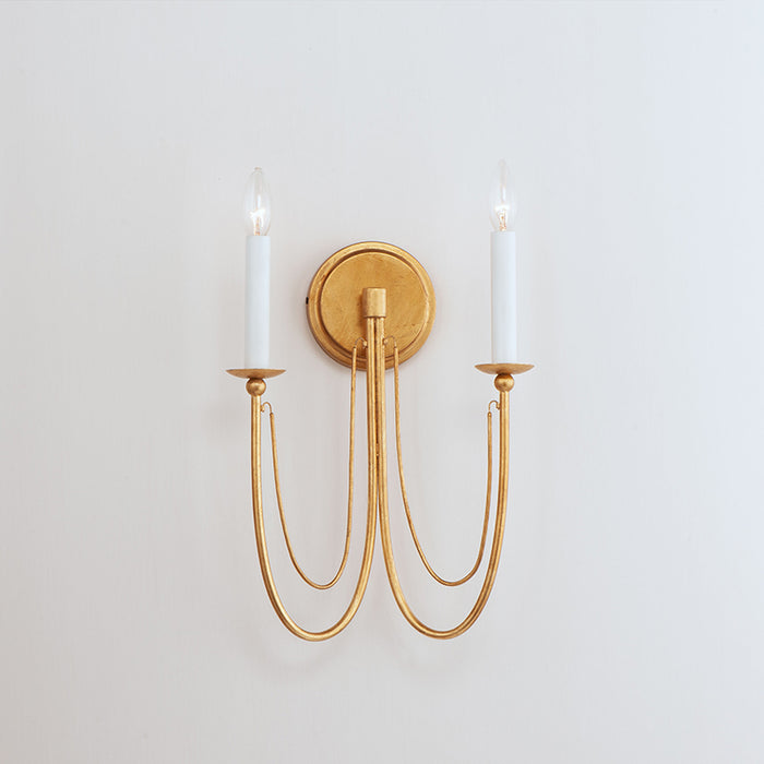 Maxim 12161 Plumette 2-lt 16" Tall Wall Sconce