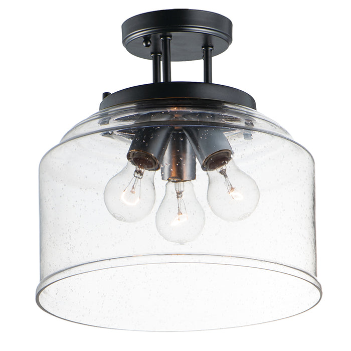 Maxim 12271 Acadia 3-lt 13" Semi Flush Mount
