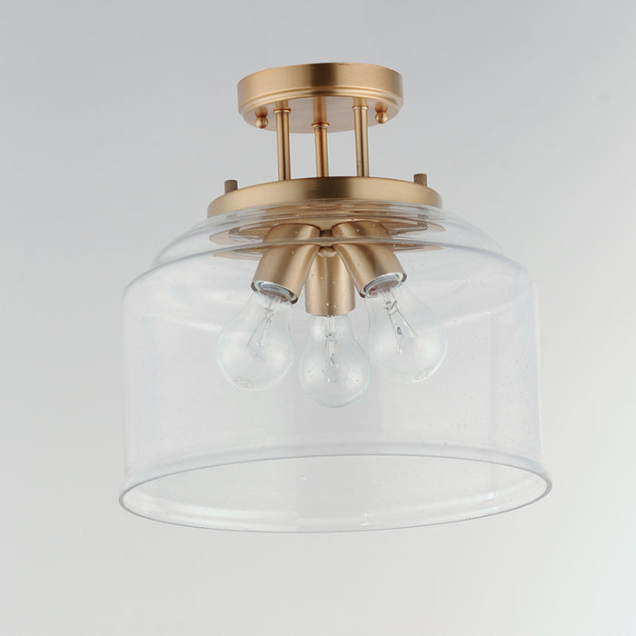 Maxim 12271 Acadia 3-lt 13" Semi Flush Mount