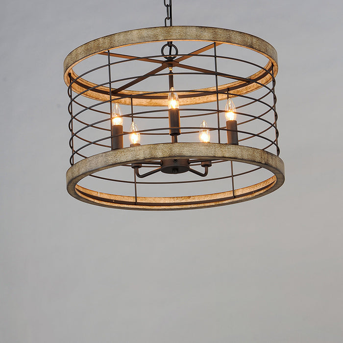 Maxim 12515 Homestead 5-lt 24" Chandelier