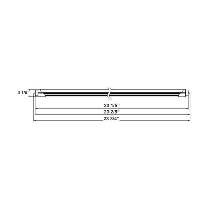 Westgate T8-EZ6-AHL 2FT 15W LED T8 Linear Lamp, 4000K, 12-Pack