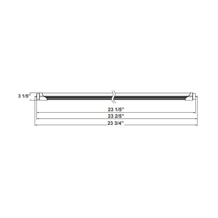 Westgate T8-EZ6-AHL 2FT 15W LED T8 Linear Lamp, 5000K, 12-Pack