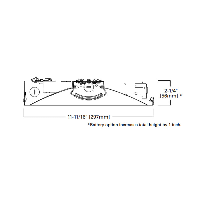 Metalux Cruze ST 1x4 30W LED Troffer, Selectable Lumens & 3CCT, 0-10 Dim,  120-277V