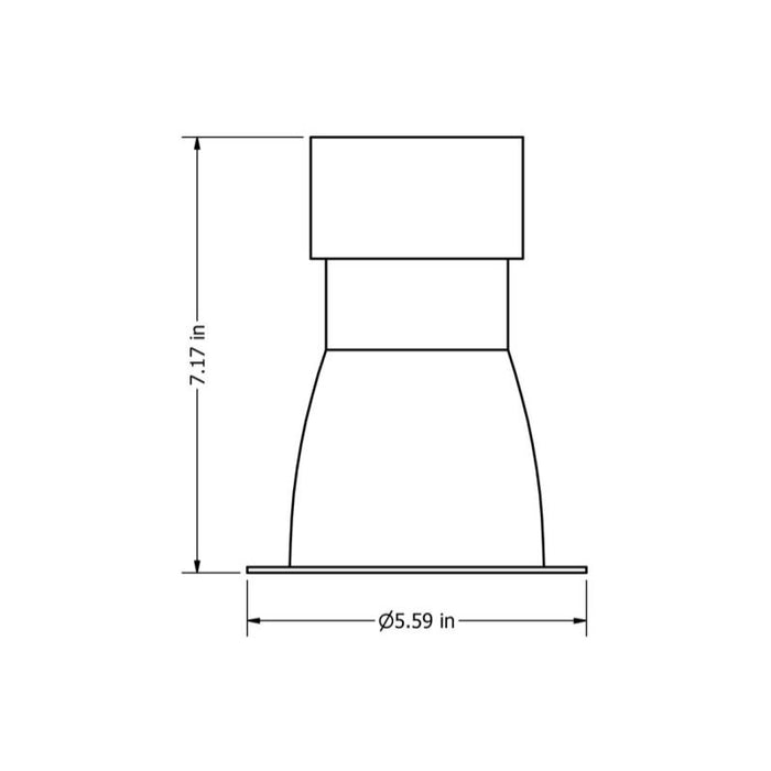 Westgate CRL4 4" 27W LED Commercial Recessed Light, 3000K