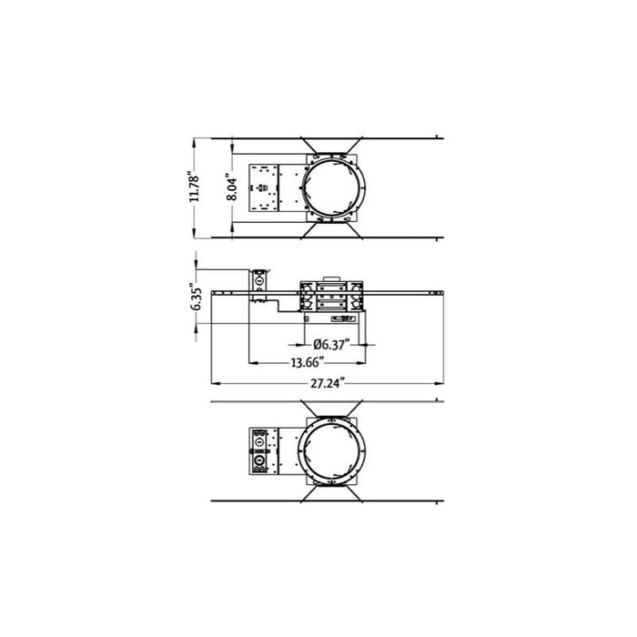 Westgate CRL-HSG-6 6" Housing for Commercial Recessed Light