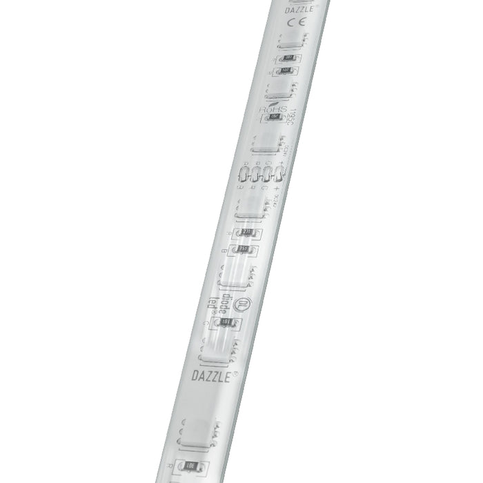 Diode LED DAZZLE 24V 4.32W/Ft, 16.4Ft RGB Wet Location LED Tape Light