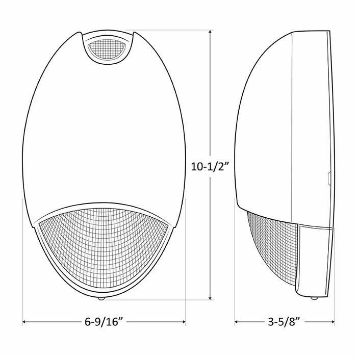 Westgate DBEL-ACEM Outdoor LED Emergency Light with Photocell