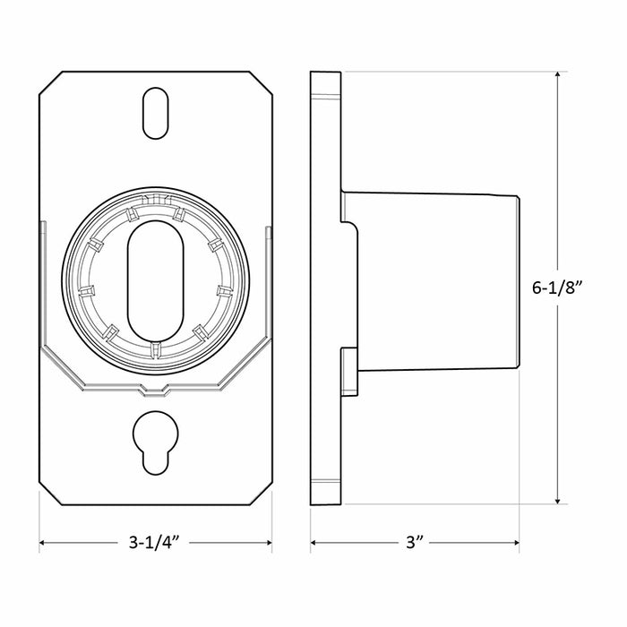 Westgate LFX-PASF Pole Adapter for Slip Fitter for LFX