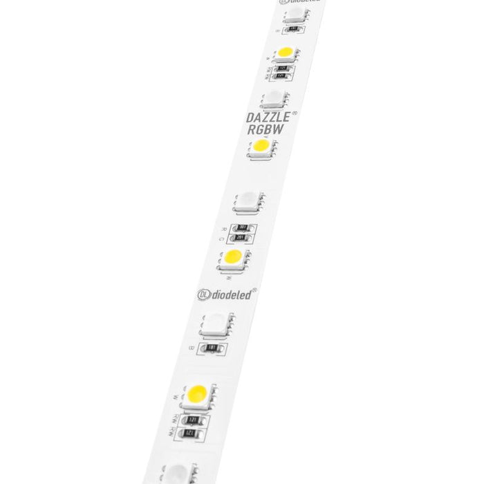 Diode LED DAZZLE RGBW 24V 4.39w/Ft RGBW Color Changing LED Tape Light, 100 ft.