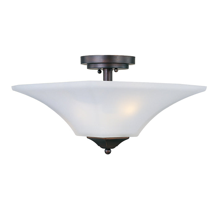 Maxim 20091 Aurora 2-lt 13" Semi-Flush Mount