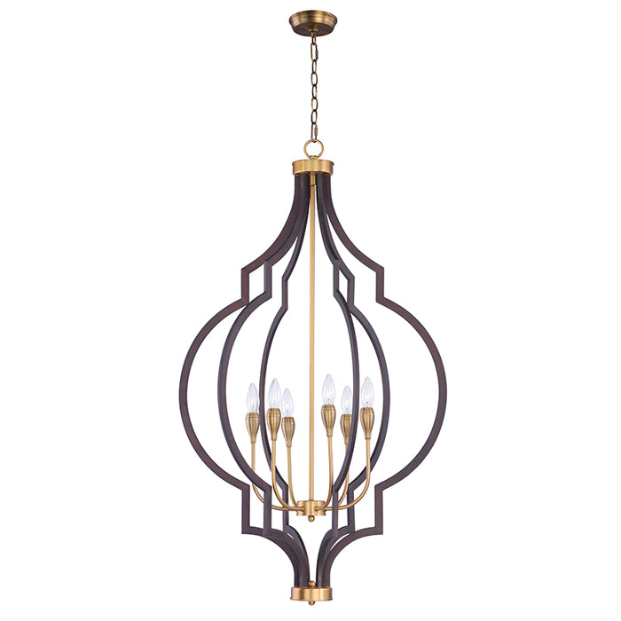 Maxim 20296 Crest 6-lt 26" Chandelier