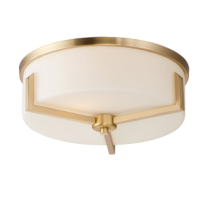 Maxim 21280 Dart 3-lt 14" Flush Mount