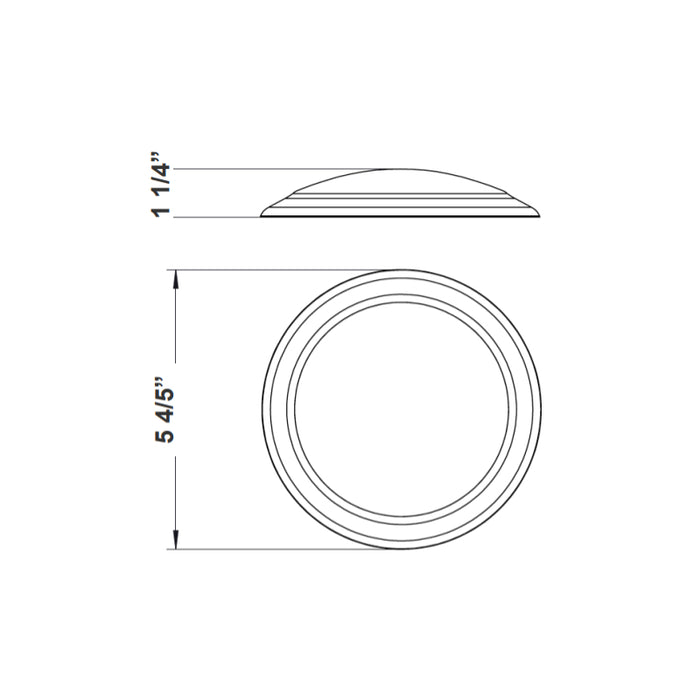 Westgate DLS6 6" 15W LED High-Performance Disc Light, CCT