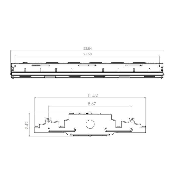 Contractor Select CPHB 22" 24,000 LM, 174W LED High Bay, 4000K, Dimmable, 120-277V