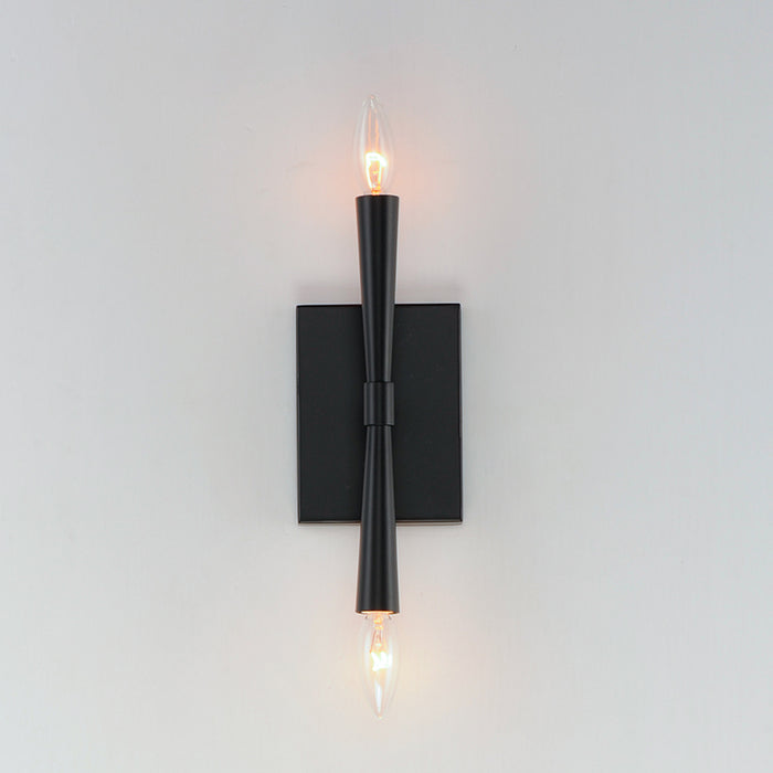 Maxim 24621 Rome 2-lt 12" Tall Wall Sconce