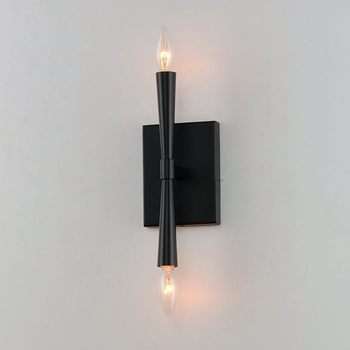 Maxim 24621 Rome 2-lt 12" Tall Wall Sconce