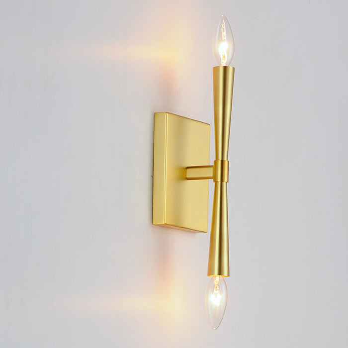 Maxim 24621 Rome 2-lt 12" Tall Wall Sconce
