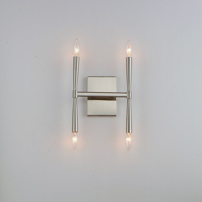 Maxim 24622 Rome 4-lt 12" Tall Wall Sconce
