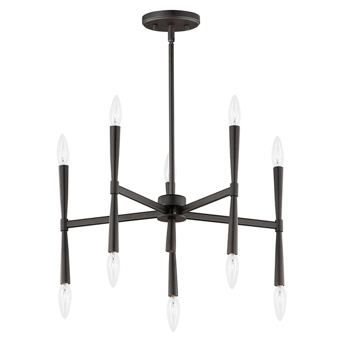 Maxim 24625 Rome 10-lt 24" Chandelier
