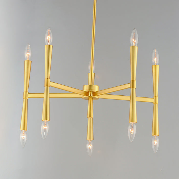 Maxim 24625 Rome 10-lt 24" Chandelier