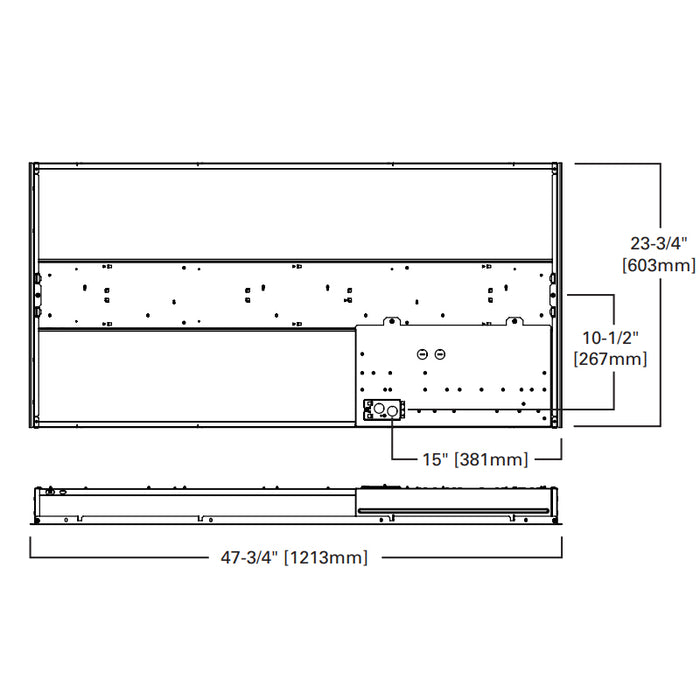 Metalux Cruze ST 2x4 46.8W LED Troffer, Selectable Lumens & CCT, 0-10 Dim,  120-277V