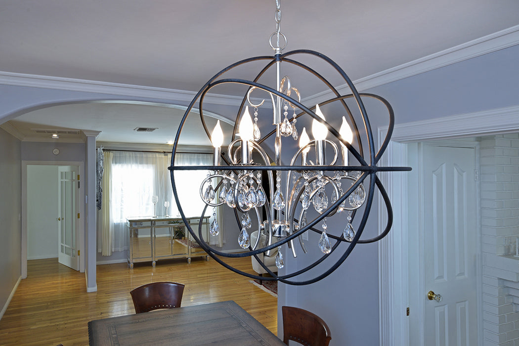 Maxim 25144 Orbit 6-lt 25" Pendant