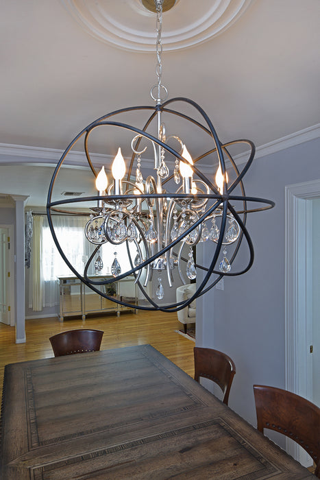 Maxim 25144 Orbit 6-lt 25" Pendant