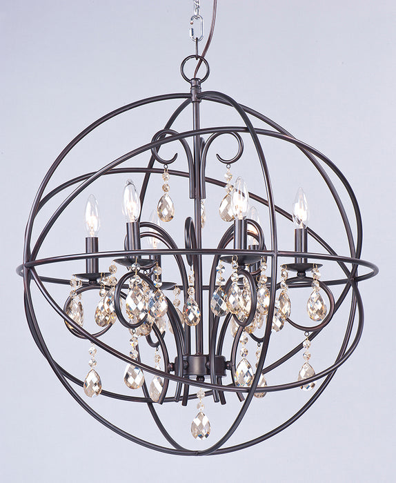 Maxim 25144 Orbit 6-lt 25" Pendant
