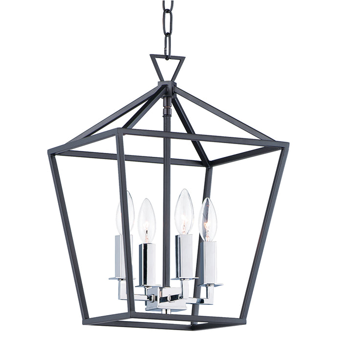 Maxim 25152 Abode 4-lt 12" Small Chandelier
