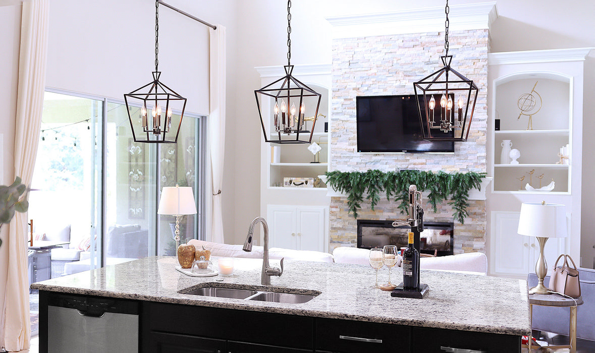 Maxim 25152 Abode 4-lt 12" Small Chandelier