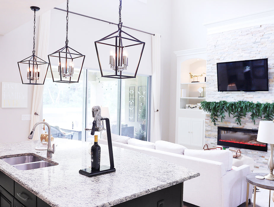 Maxim 25152 Abode 4-lt 12" Small Chandelier