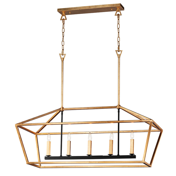 Maxim 25157 Abode 5-lt 47" Linear Chandelier