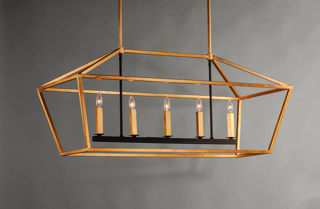 Maxim 25157 Abode 5-lt 47" Linear Chandelier